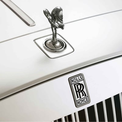 The Rolls Royce hood ornaments