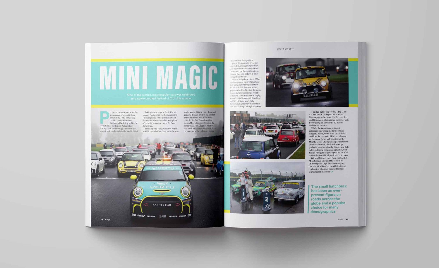 Mini Magic feature in Apex magazine
