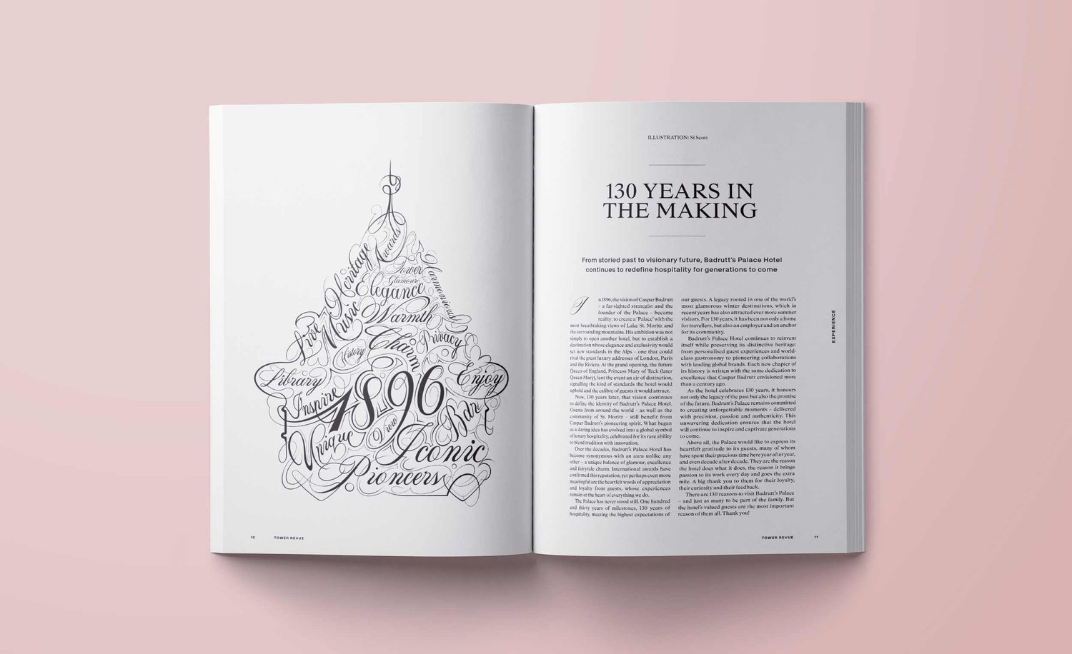 Spread from Tower Revue