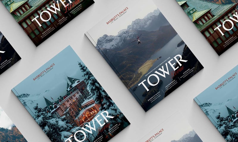 Badrutts Palace Tower Revue magazine