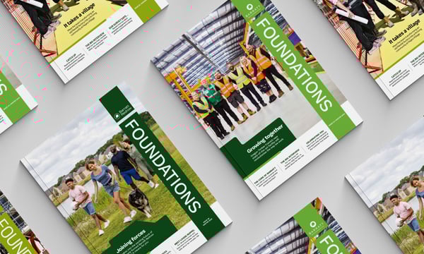 Barratt Redrow Foundations magazine covers