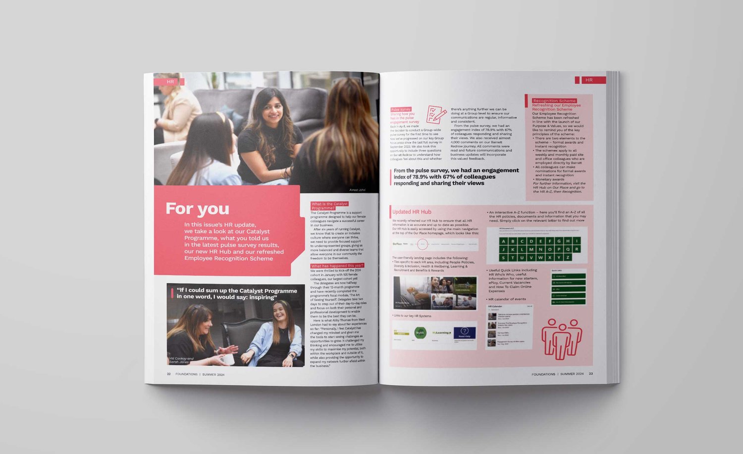 Foundations magazine from Barratt Redrow