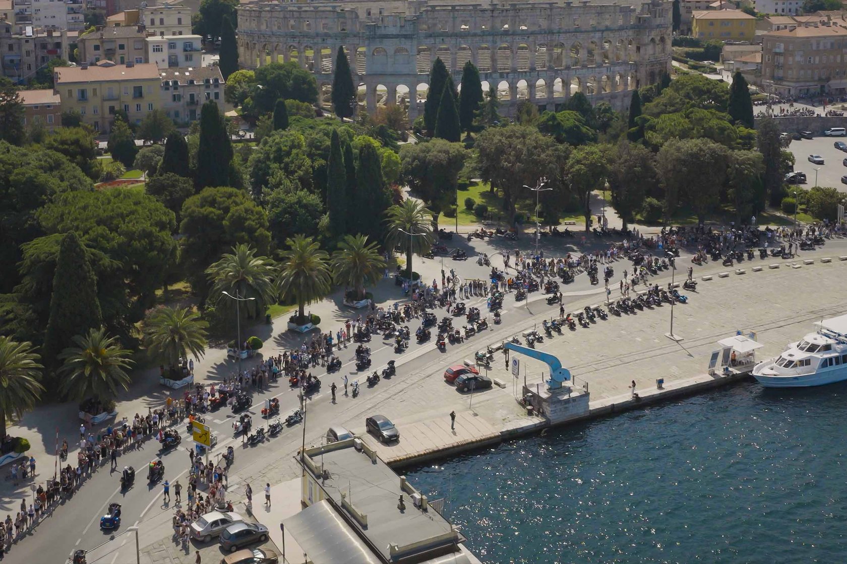 The Harley Owners Group brand community at a European event