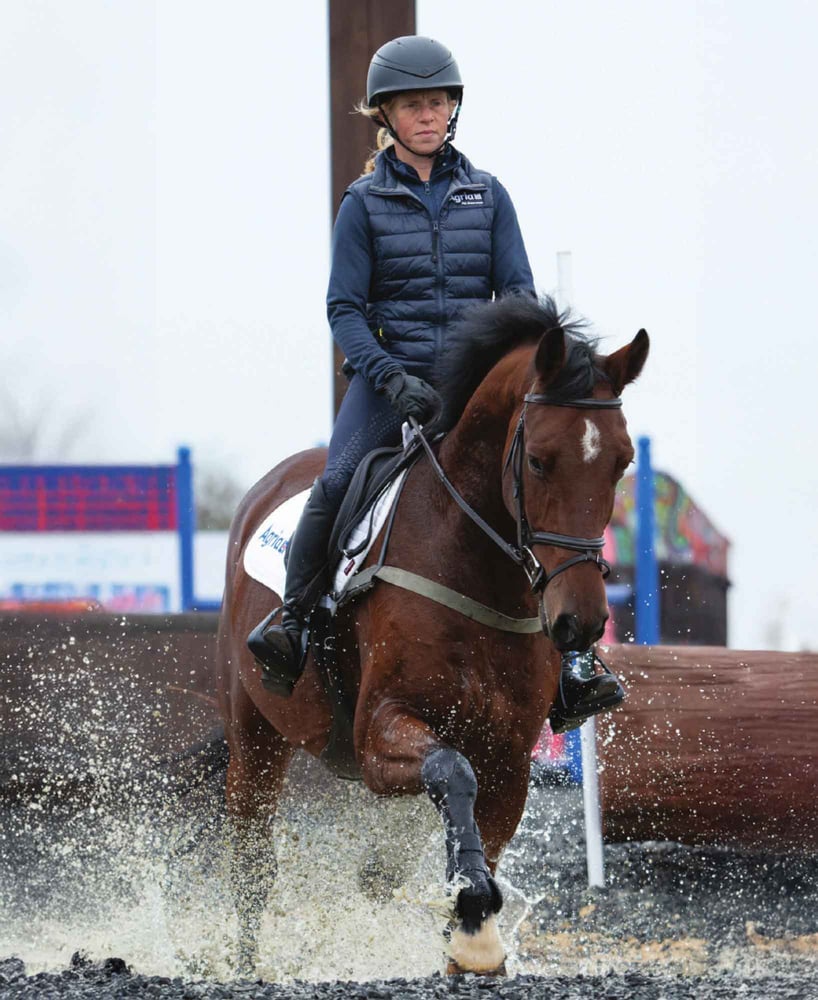 Taking part in eventing
