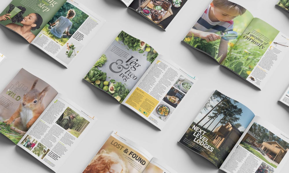 Center Parcs Magazine Spreads
