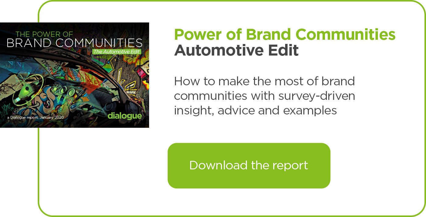 The power of brand communities report: automotive edit