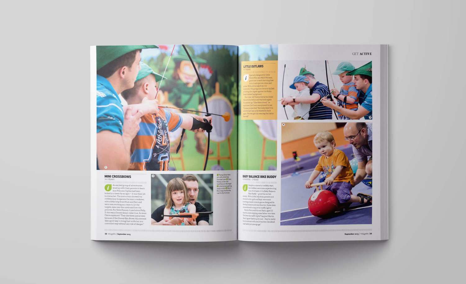Village Life magazine spread 2.