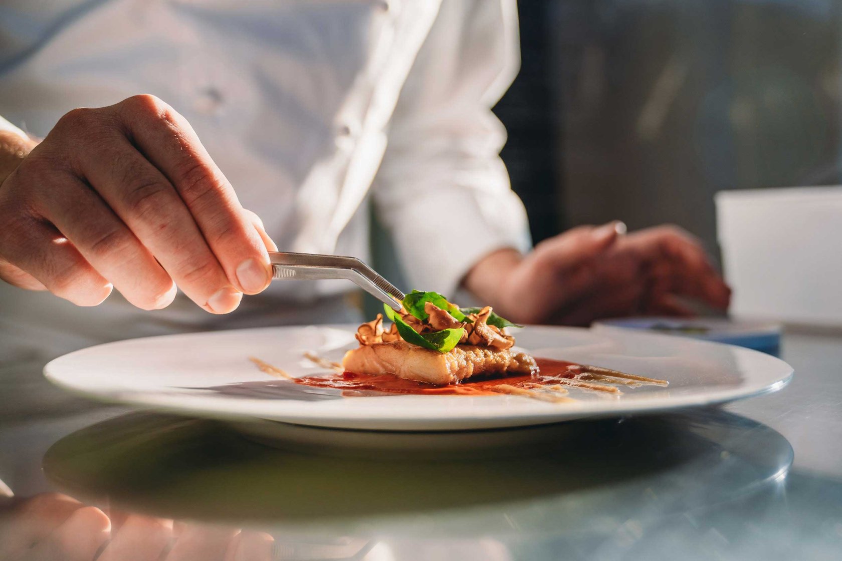 Preparing an exclusive dish