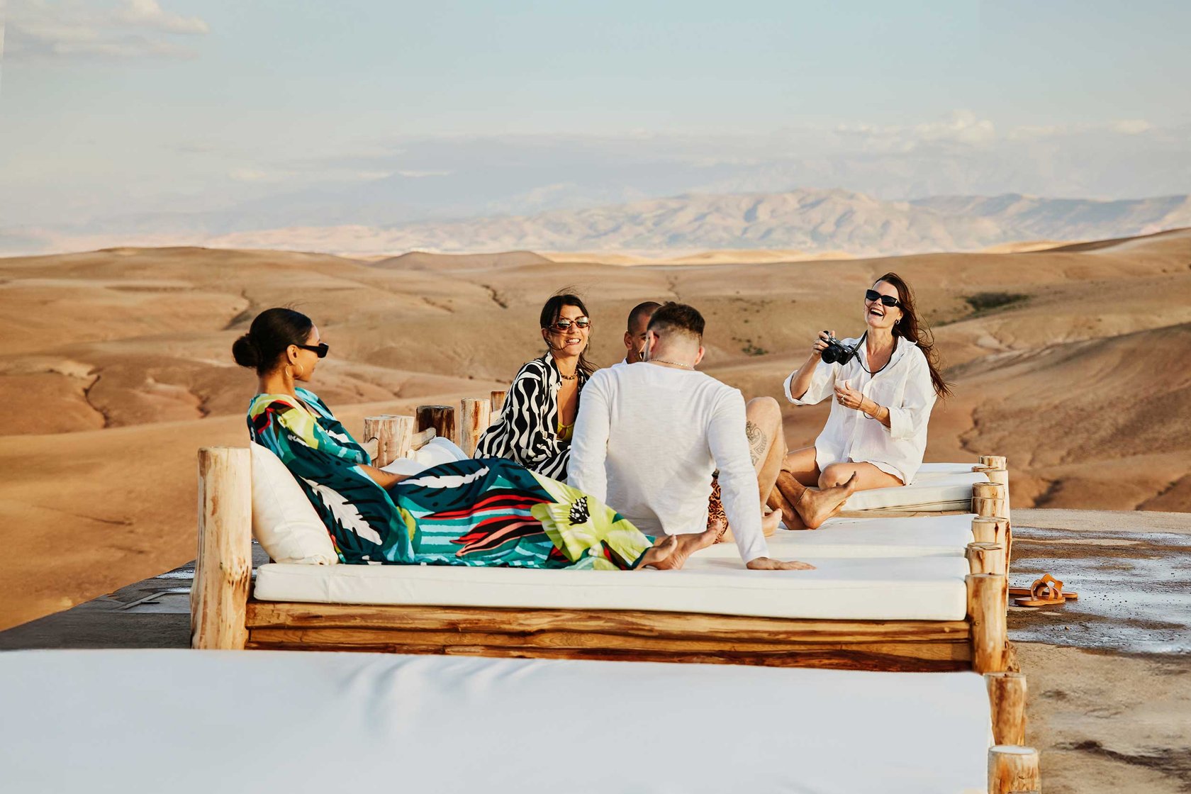 Enjoying a luxury experience