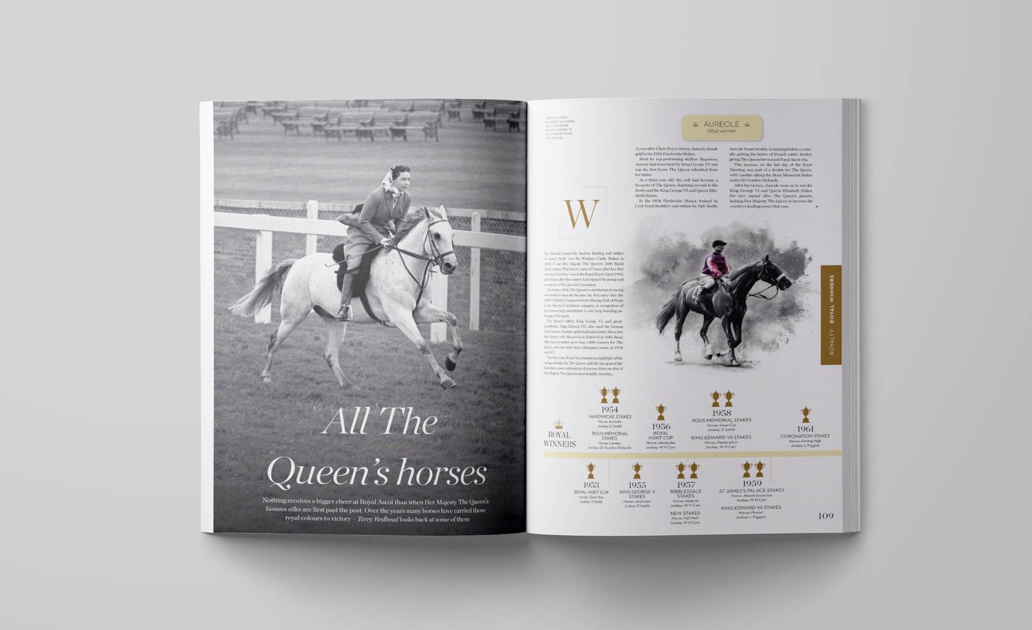 Royal Ascot magazine spread 1.