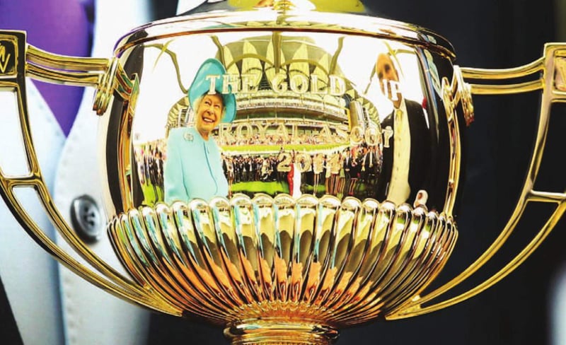 Royal Ascot trophy.