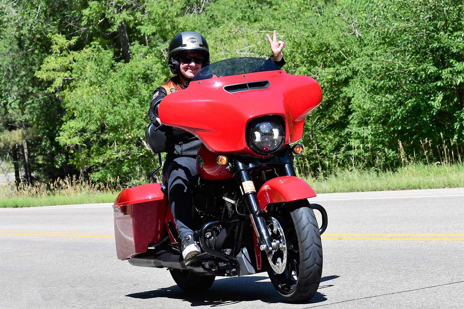 Zoe in Sturgis in 2022