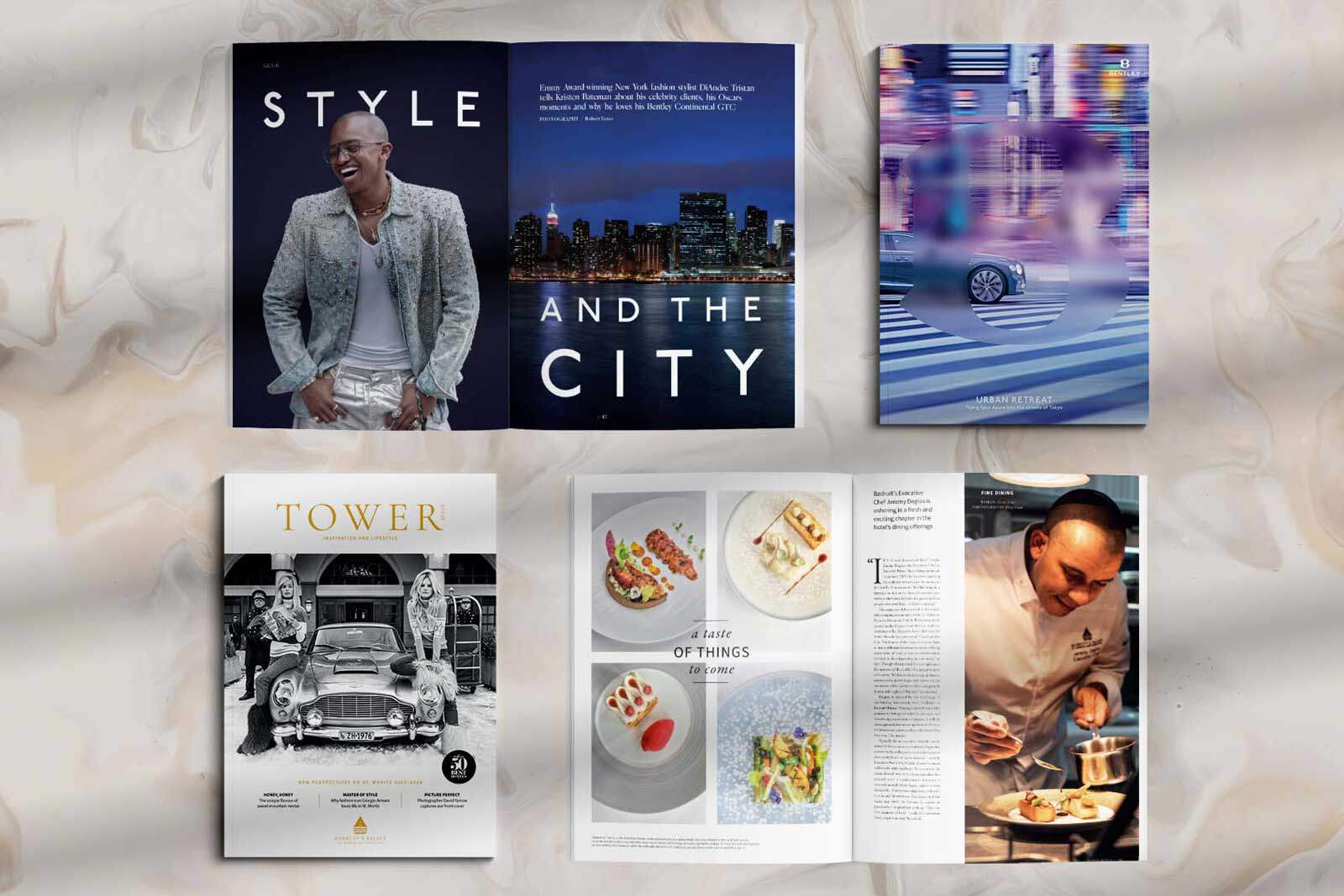 High-quality magazine designs