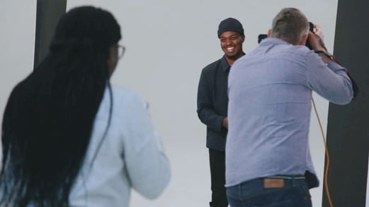 George the poet photoshoot