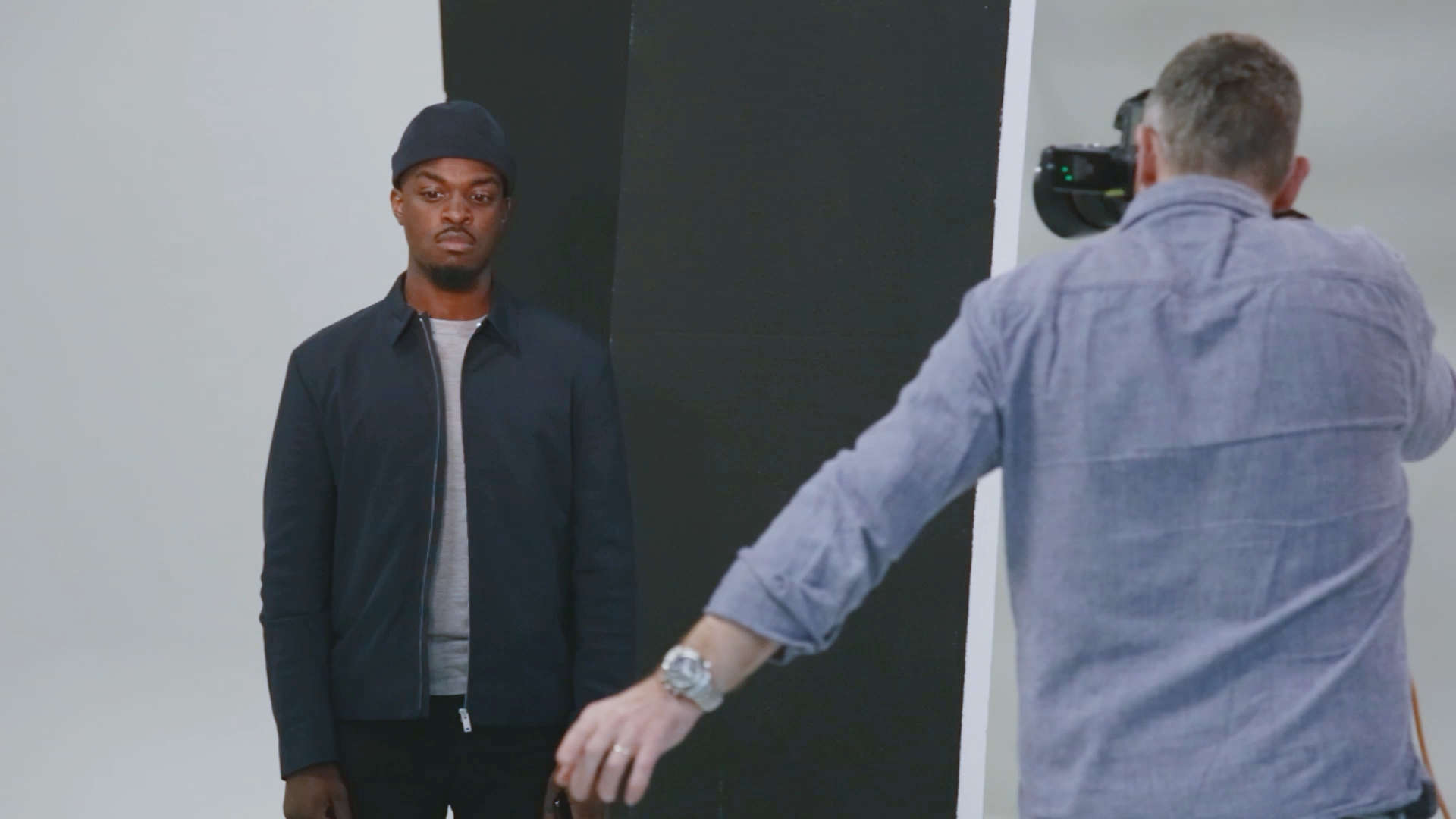 Photoshoot of George the poet