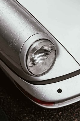 Porsche headlight