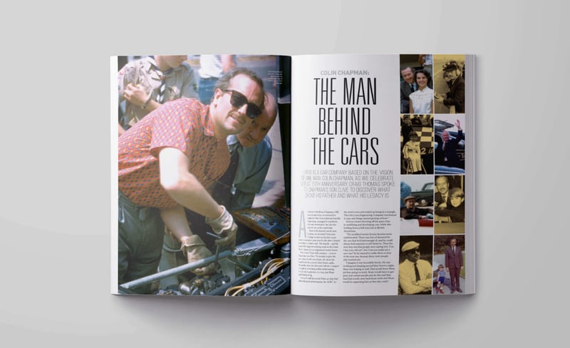 A double-page spread of Lotus Magazine 2.