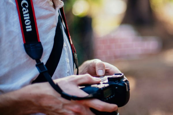 Canon Camera and Strap