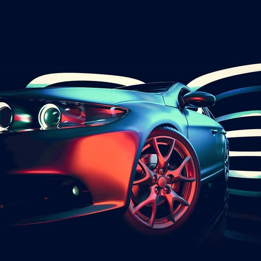 Automotive sports car