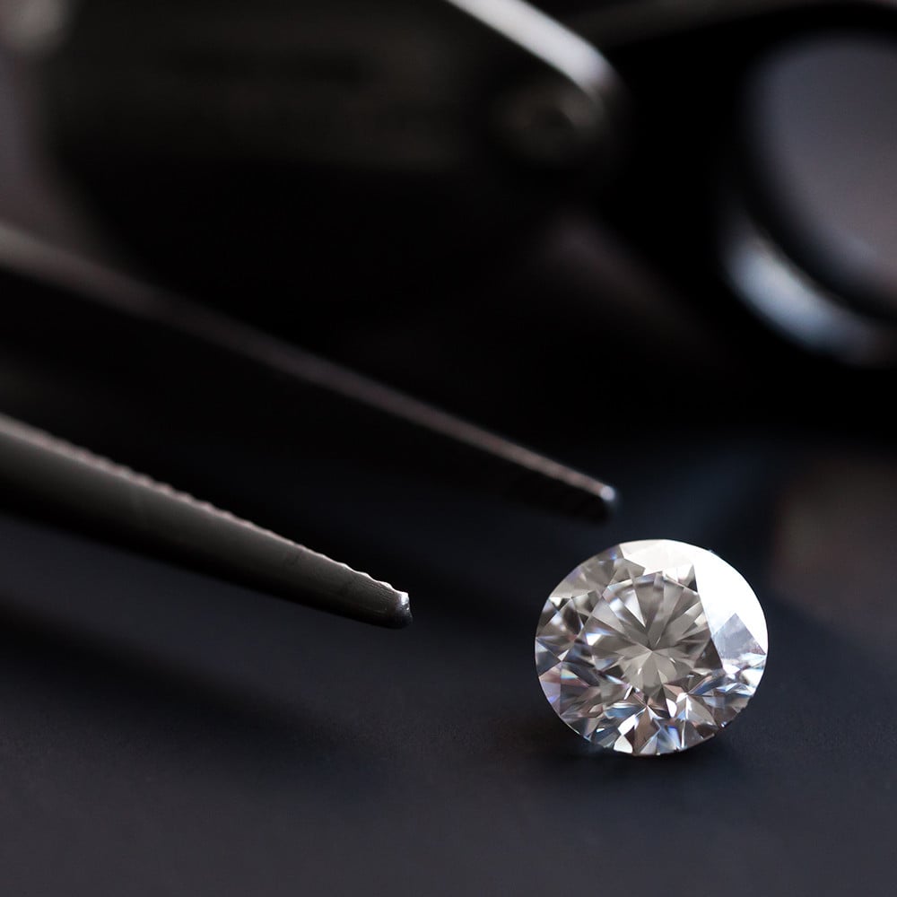 Picture of a diamond representing luxury
