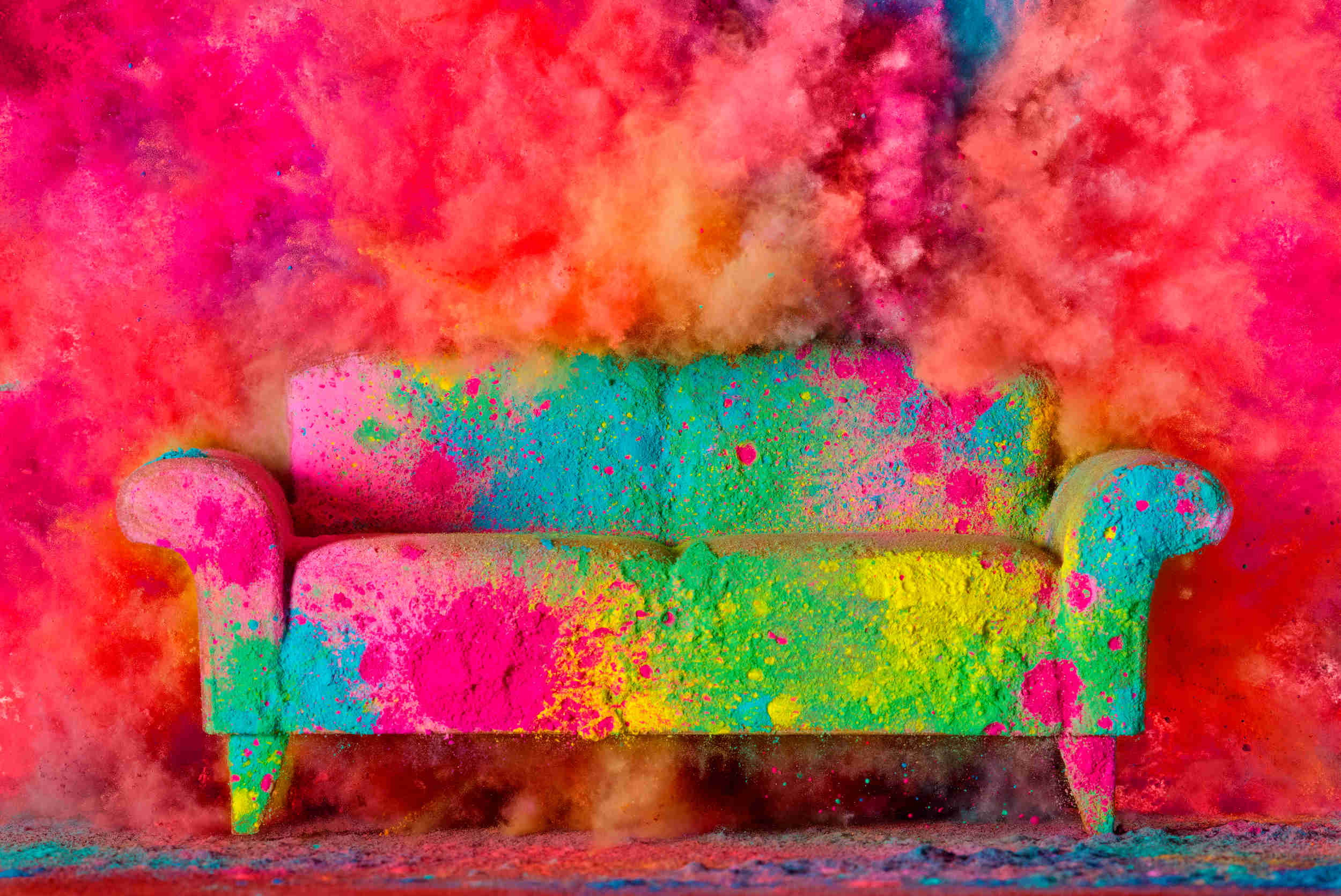 Colourful Sofa